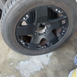 set Tires and rims 