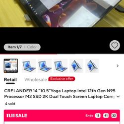 10.5” Dual Screen Yoga Book