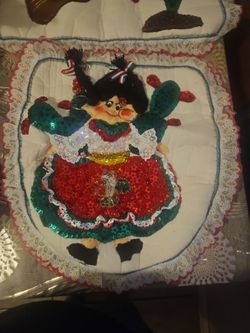 Toilet  seat cover Mexico theme