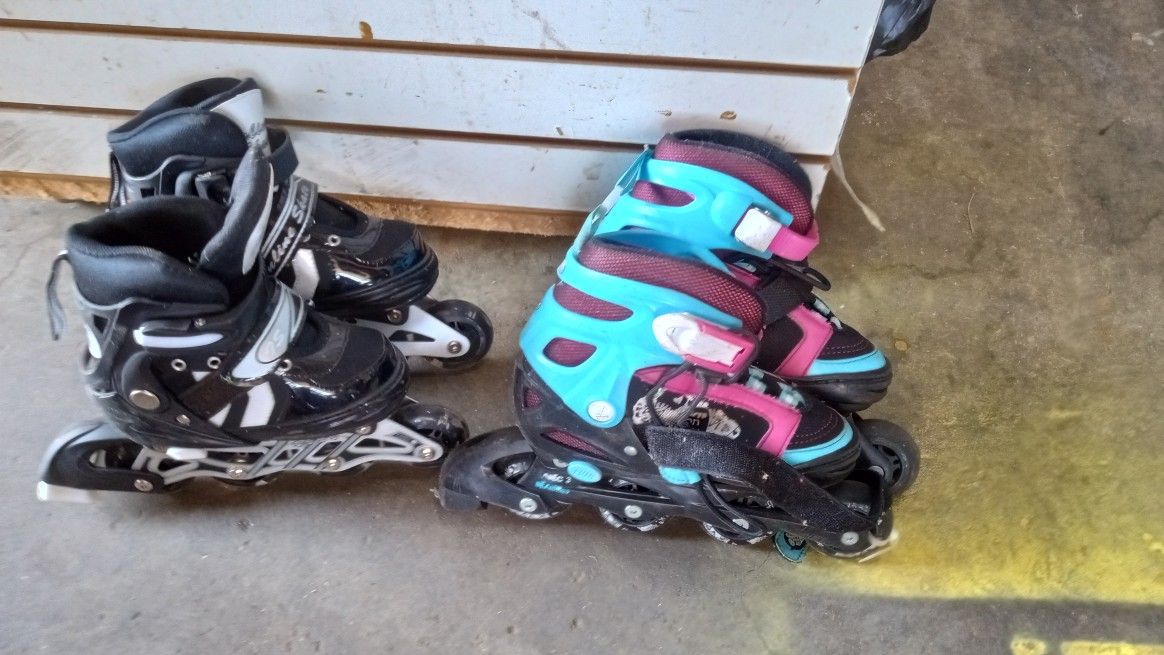 Boys And Girls Rollerblades
