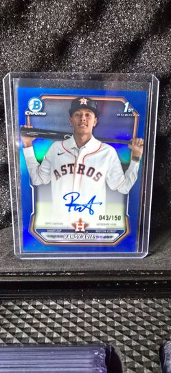 Randy Arias 2026 Bowman Chrome 1st TRUE Blue /150 AUTO #CPA-RA Astros Prospect