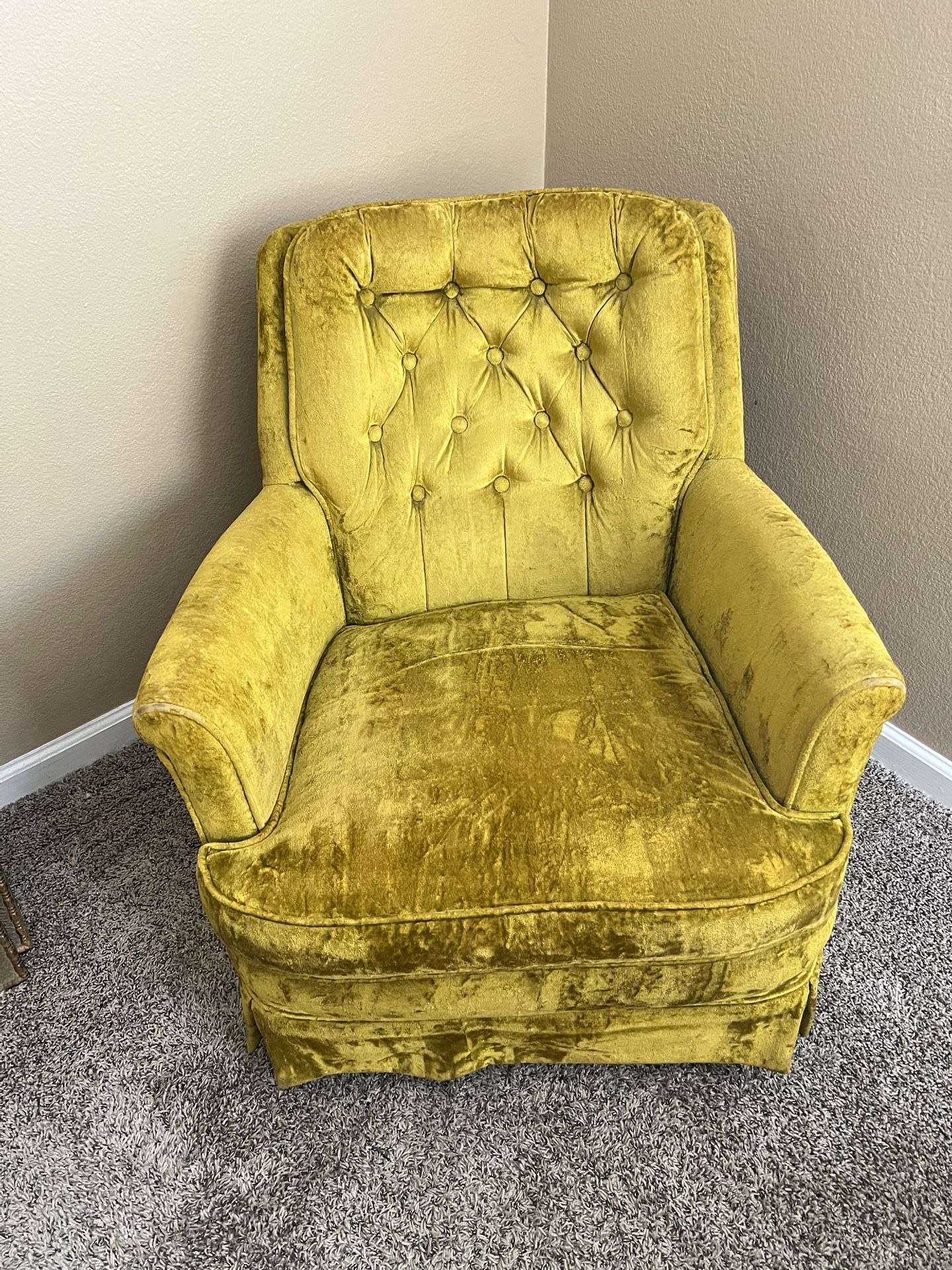 Vintage Slyter Roto-Rock chair