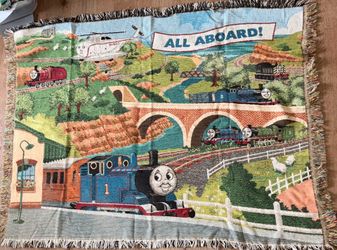 Thomas the train tapestry