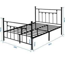 Queen Size Bed Frame $50 No Mattress 