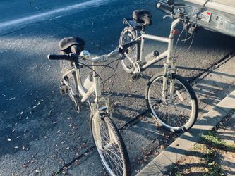 Raleigh road bikes. His and hers. Great condition like new. Barely used