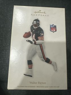 WALTER PAYTON NFL Legendary CHICAGO BEARS Hallmark Keepsake Ornament  2012