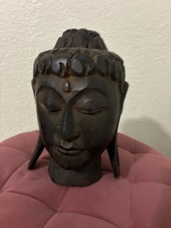 Hand crafted buddha head