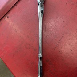 MAC TOOLS 1/2" Drive Axis Flex-Head Metal-Handle Ratchet - 18"  