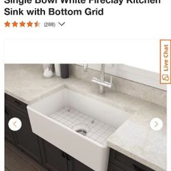 Farmhouse Sink 30 In  