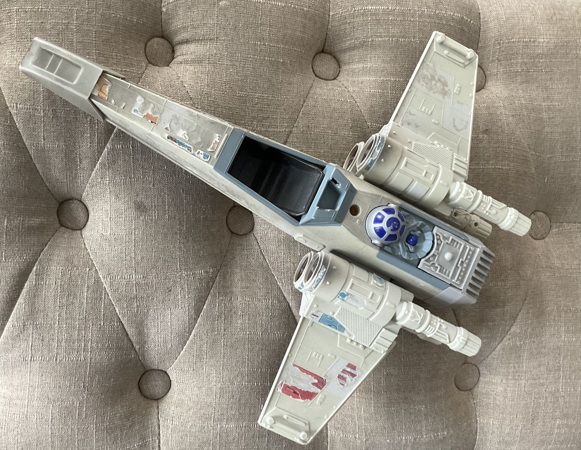 1995 Star Wars Power of the Force Electronic X-Wing Fighter