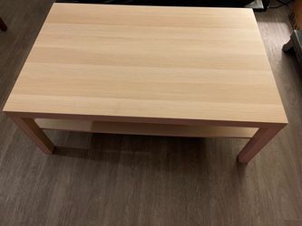 Large Beige Coffee Table