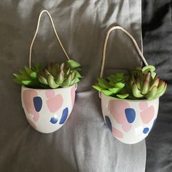 Artificial Hanging Plants (home decor)