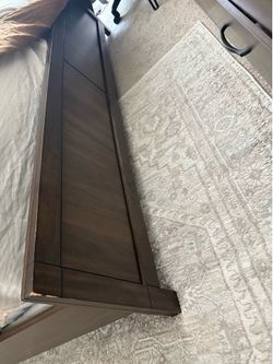 King bed frame and chest dresser
