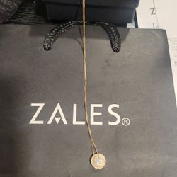 Zales Chain And Pendant 