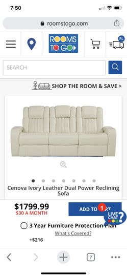 Cenova dual power recliner deals