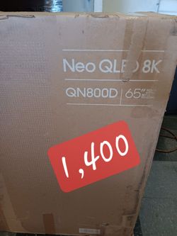 SAMSUNG 65"INCH NEO QLED 8K Q800D 