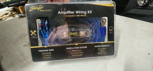Amplifier Wiring Kit 0 Gauge