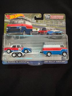 Hot Wheels ‘70 Rover & Rally Hauler Transport
