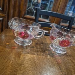 Sugar and creamer set