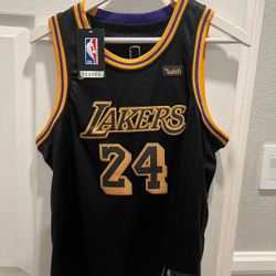 Black and Purple Kobe Bryant Lakers Jersey
