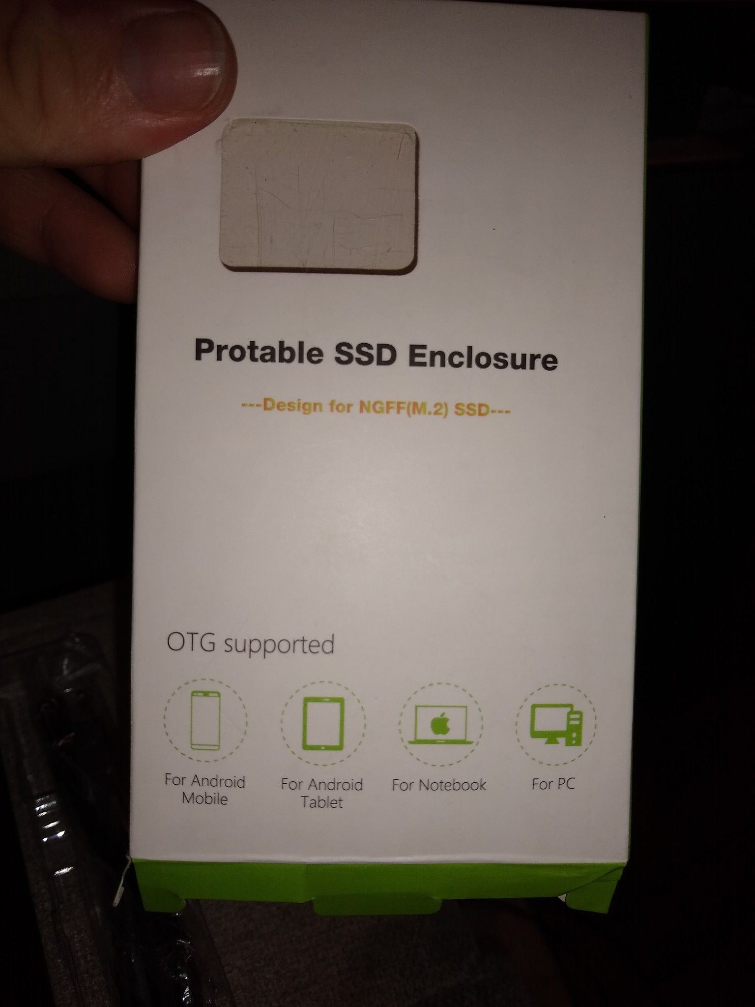 Portable SSD Enclosure
