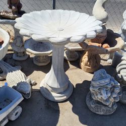 CEMENT BIRD BATH  $140 EACH