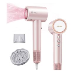 $187 NEW Professional Hair Dryer, 110,000 RPM, 4 Temperature Settings, Magnetic Nozzle, Low Noise, Ionic Technology