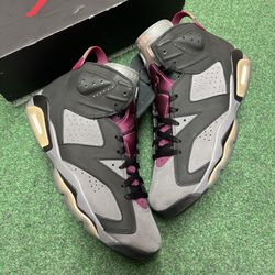 JORDAN 6 BORDEAUX SIZE 12