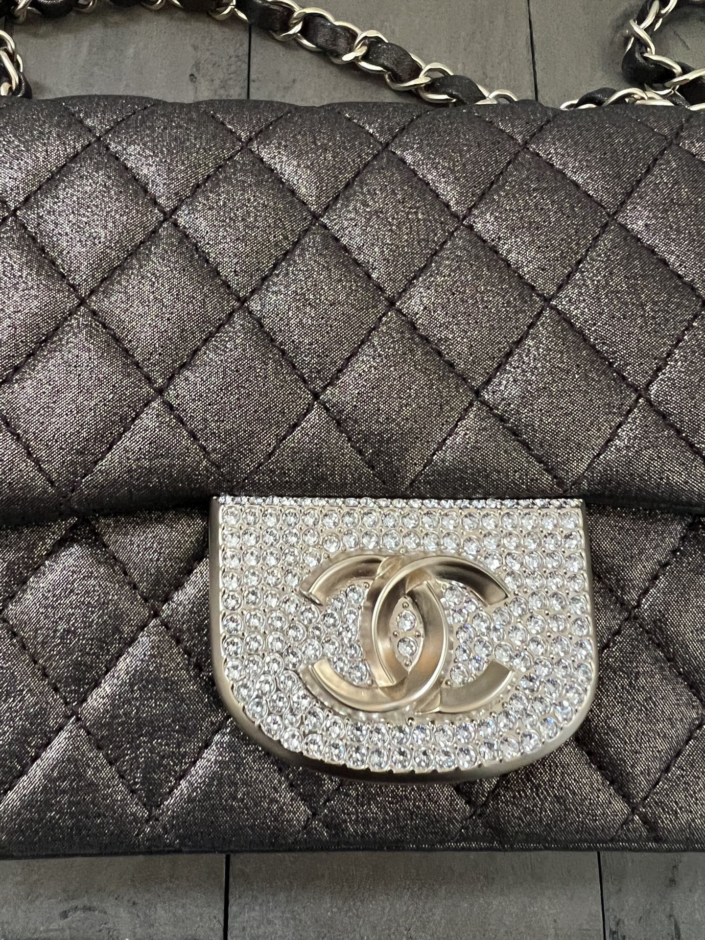Chanel Double Sided Flap Bag Quilted Patent Medium Black - for Sale in Boca  Raton, FL - OfferUp
