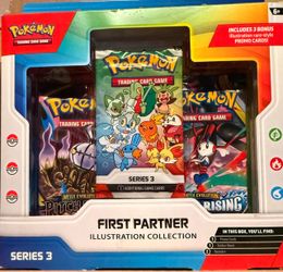 First Partner series 3 - 5 avail pokemon