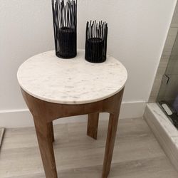 Marble / wood table