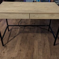 Writing Desk With Charging Station