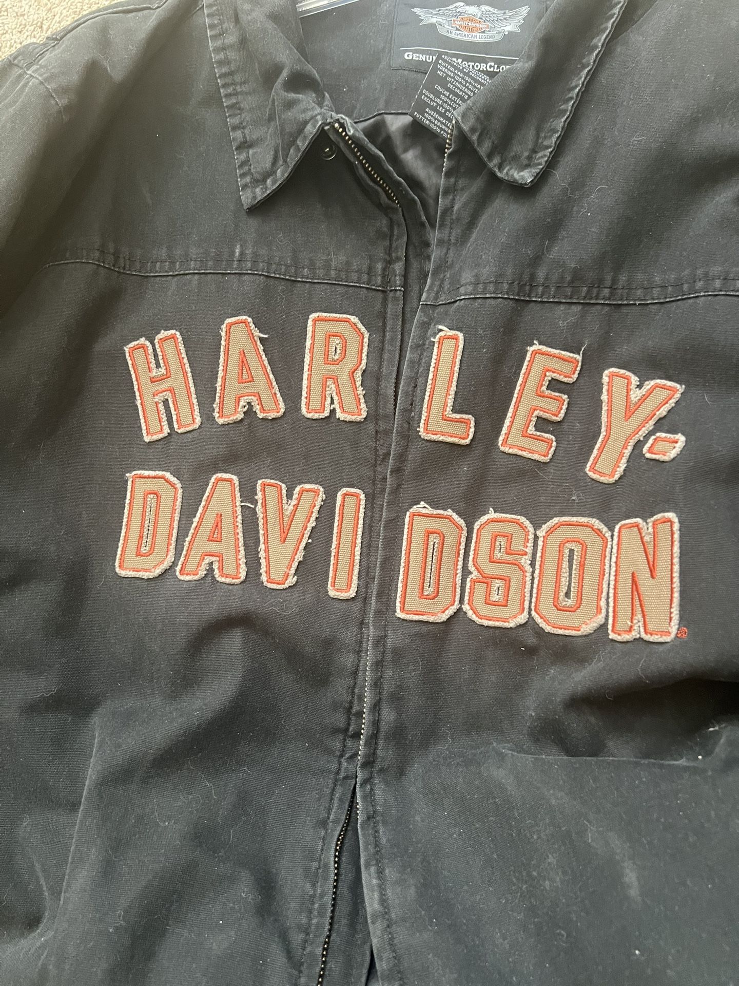 HARLEY DAVIDSON-Vintage-4XL For “ BIG MAN” Mechanic jacket