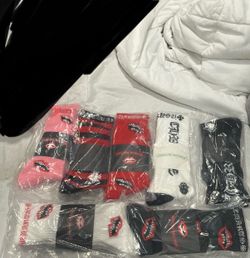 Chrome heart socks