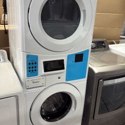 Whirlpool Stacked Commercial Laundry Center - Gas