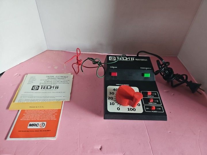 MRC TECH ll Train Power 027 Transformer for Lionel and other 0 Gauge Trains