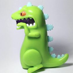 Burger King Action Figure Rugrats Movie Toy Reptar 3" 