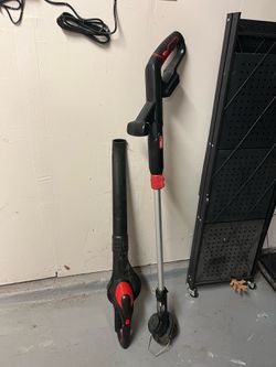 Hyper Tough Leaf Blower and Trimmer Set
