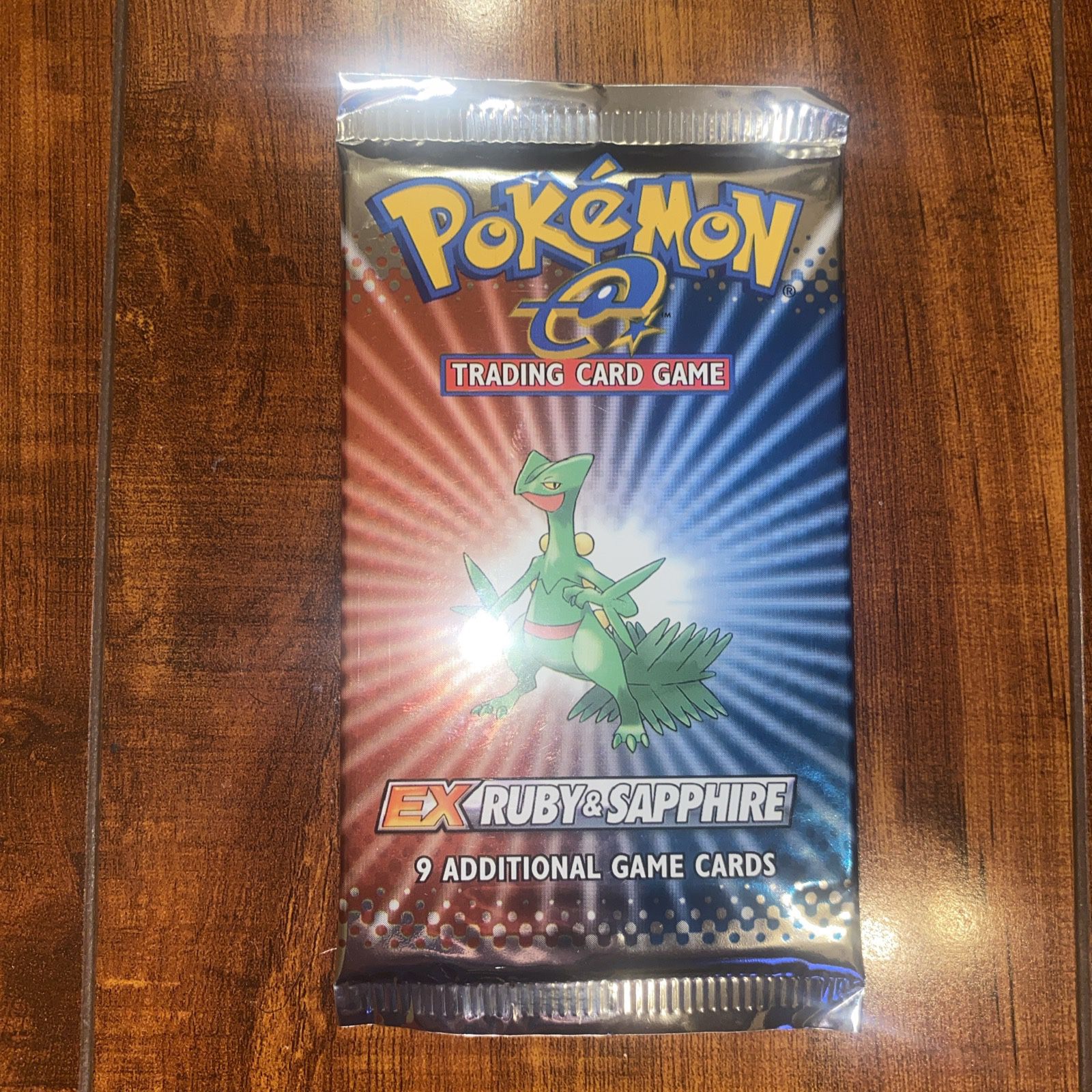 Pokemon EX Ruby & Sapphire Booster Pack Sceptile Art Factory Sealed/New!