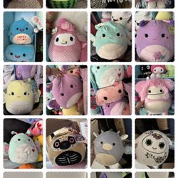 Squishmallow collection 35 plushies 