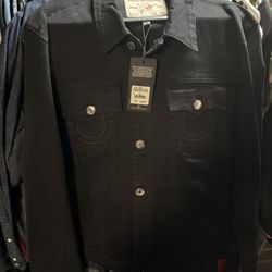 True Religion Jacket Black 2xl