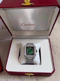 High Quality Moissanite Watch bling bling Bussdown