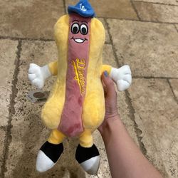 Dodger Dog plushie