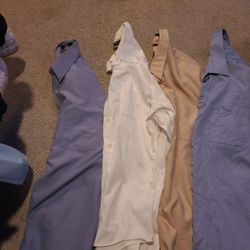 Men's Long Sleeve dress Shirts Good Condition $10 Each Size 15 1/2 and16 1/2