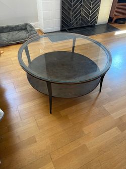 Coffee Table W/ Matching Entry Table