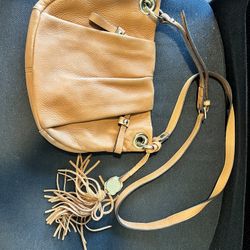 Vince Camato Cross Body Purse Camel 