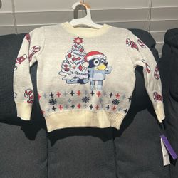 Bluey Christmas Toddler Sweater