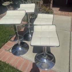 White Bar Stools