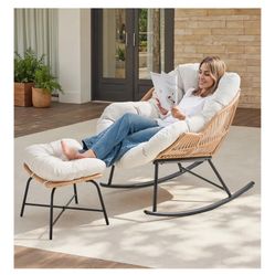 Papasan Style Rocker