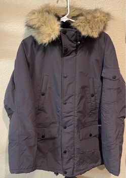 Carhartt Parka with Fur-Trim Hood Small